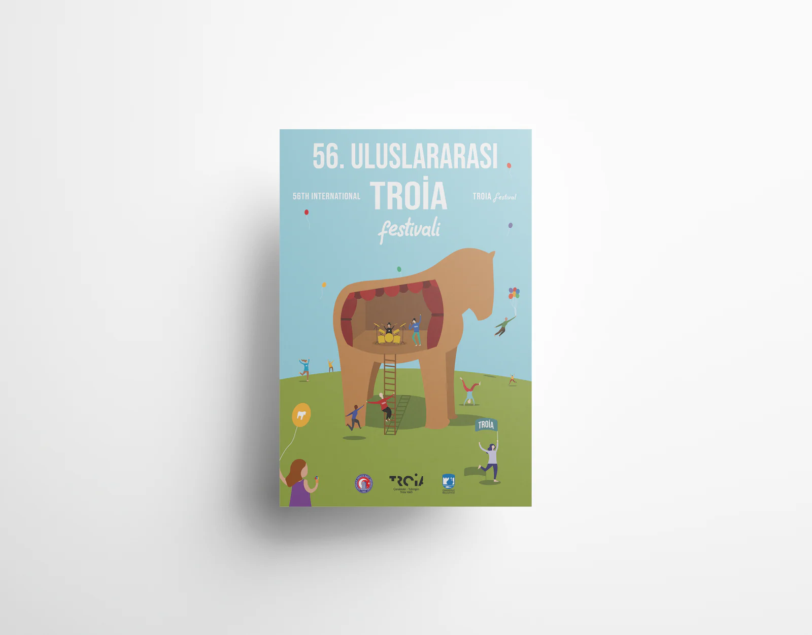 Troia Horse Stage Poster